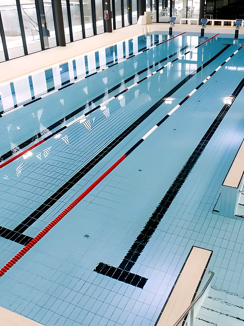 Plaukimo baseino takeliai ir laiptai į vandenį